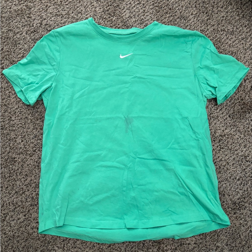 Nike Green Crew Neck Tee